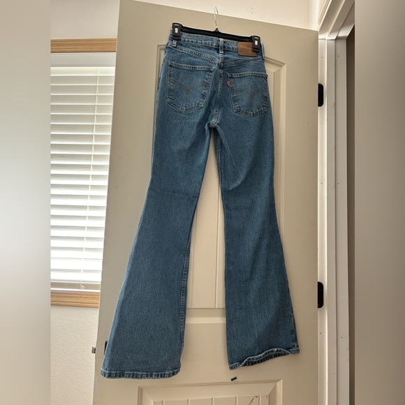 Levi’s 70’s High Flare Jeans  sz 25 x 32 EUC     B7 - Picture 8 of 9